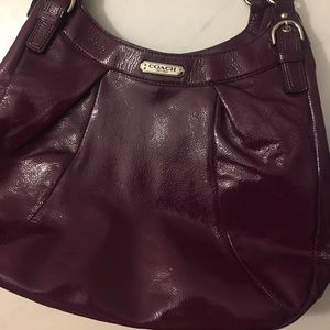Authentic purple Coach purse